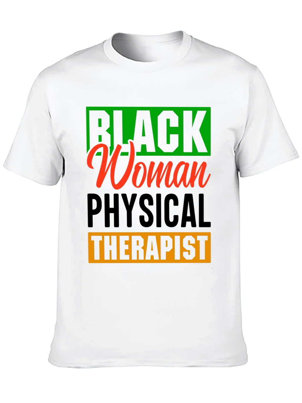 Black Woman Physical Therapist Graphic T-Shirt product image 6