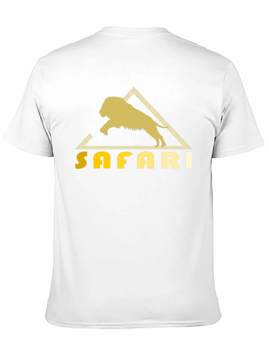 Safari Lion Graphic Tee - Classic Black T-Shirt product image 7