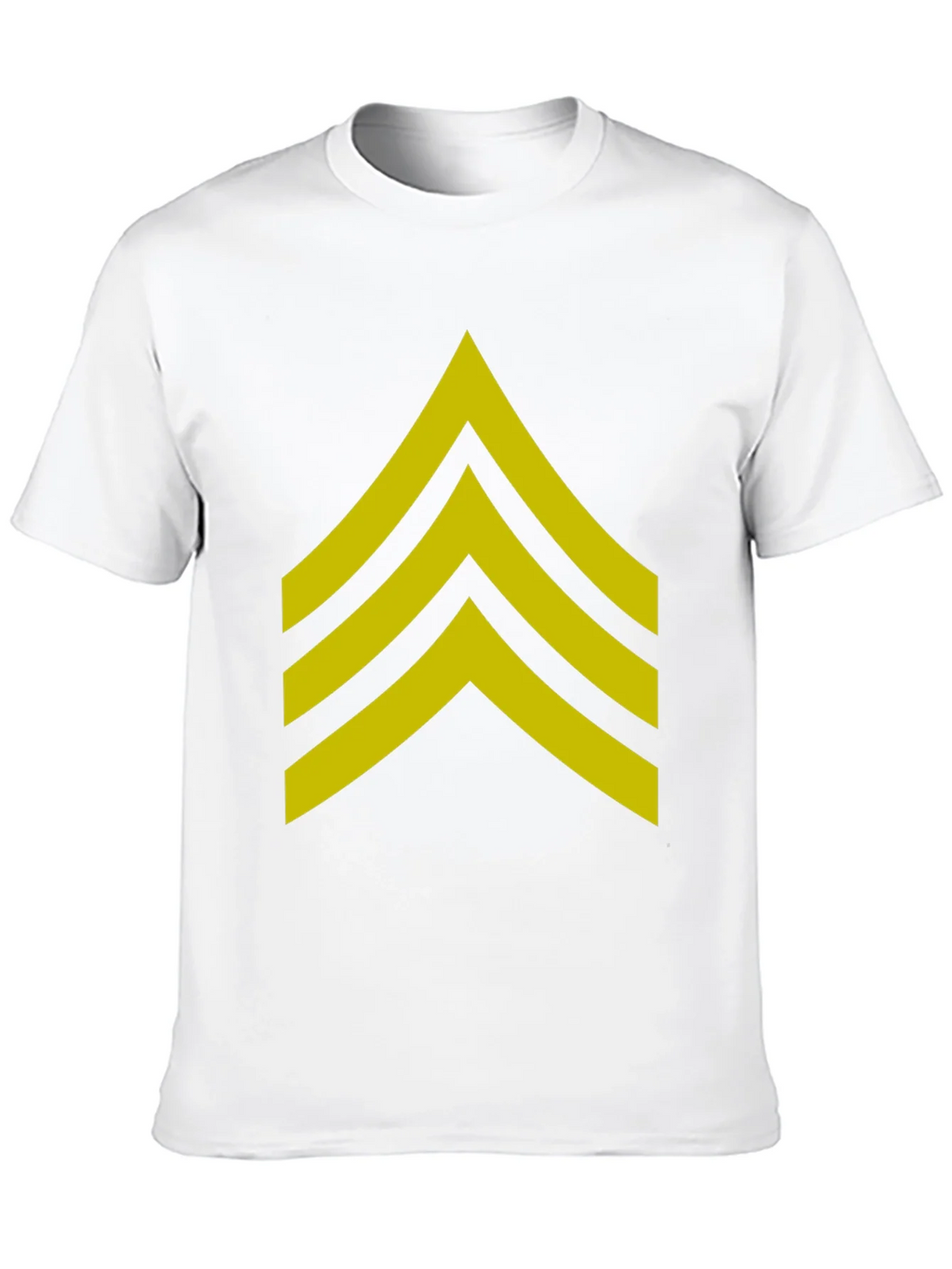 Military Sergeant Stripes Graphic Tee - Black product image 9