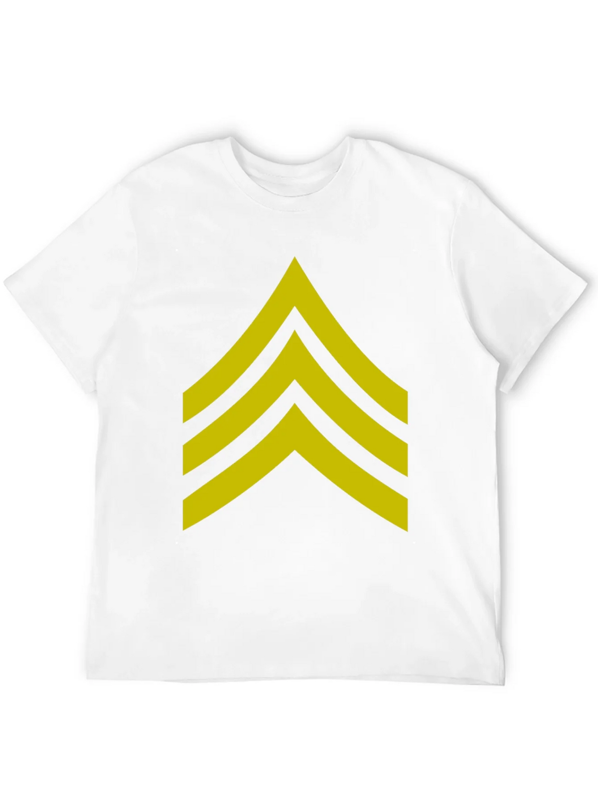Military Sergeant Stripes Graphic Tee - Black product image 11