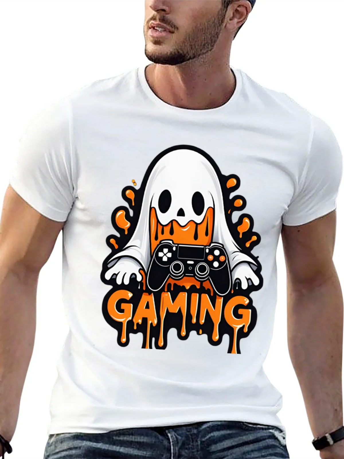 Gaming Ghost T-Shirt product image 6