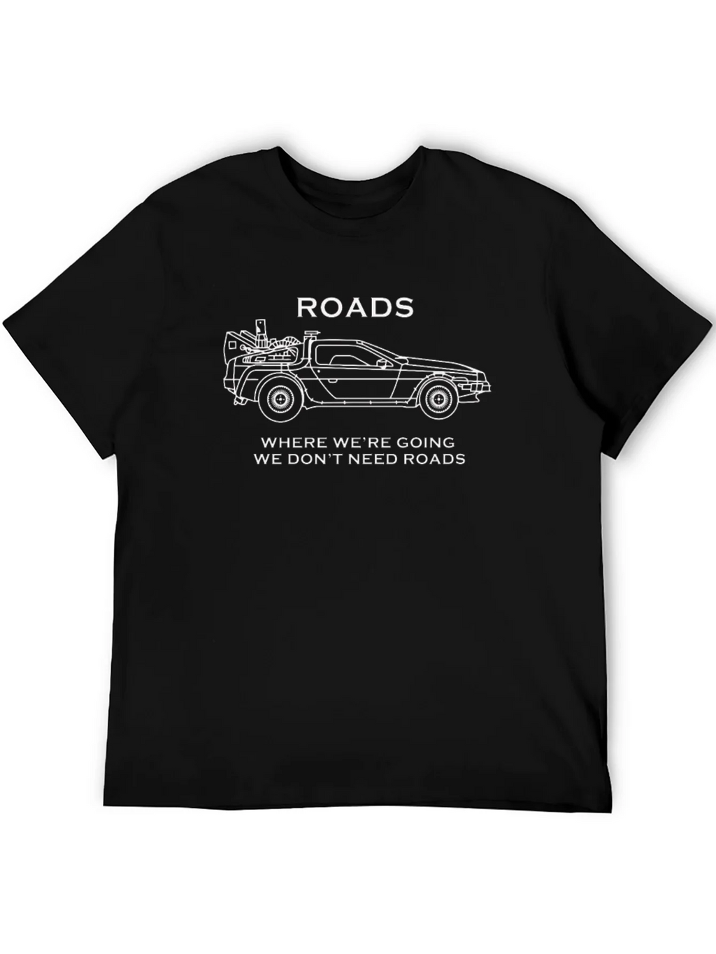 Back to the Future Roads Graphic T-Shirt product image 5