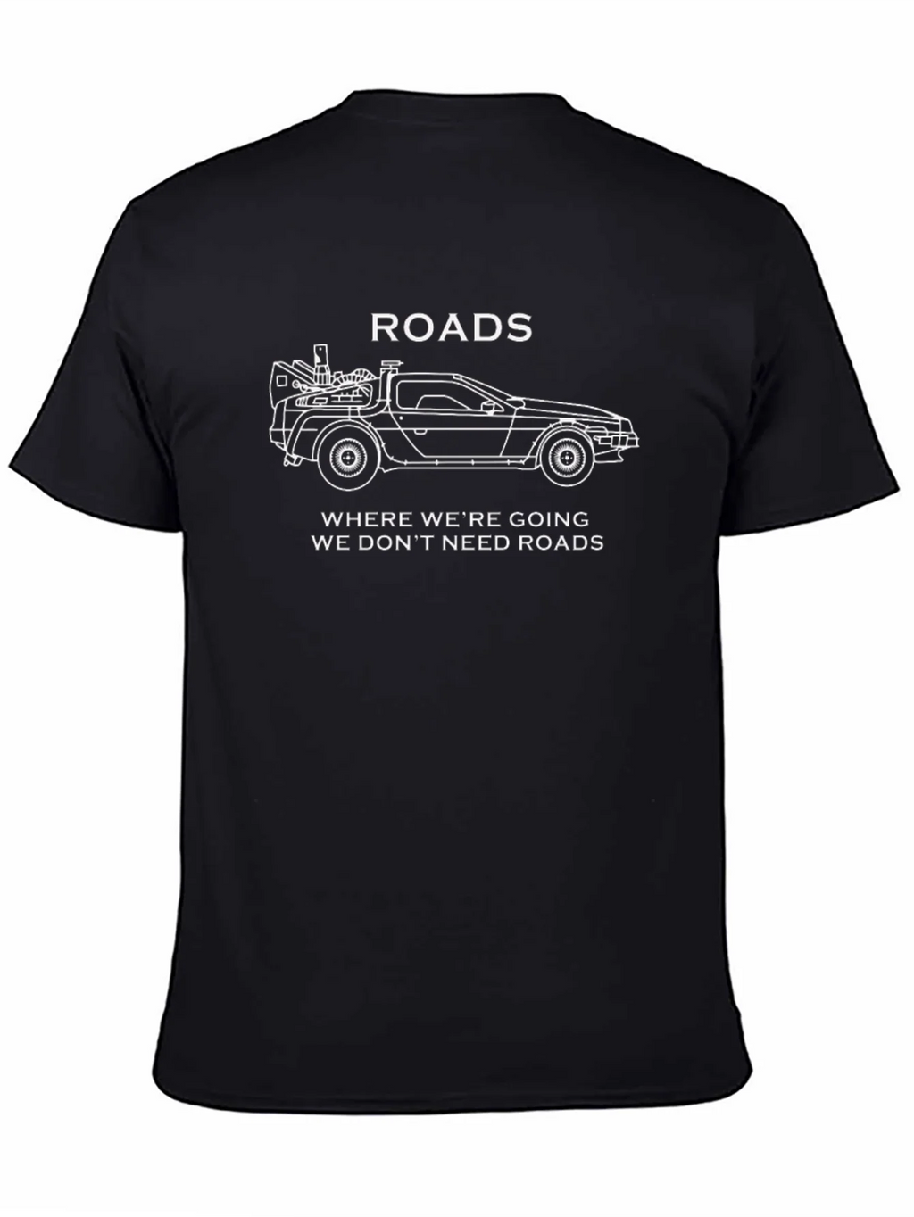 Back to the Future Roads Graphic T-Shirt product image 4
