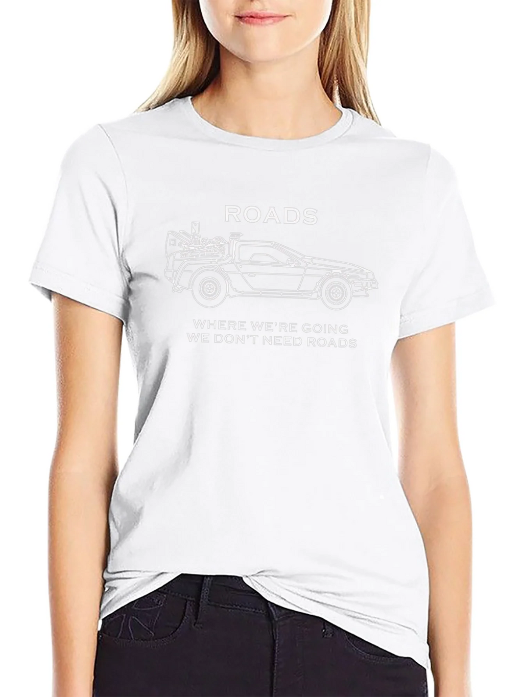 Back to the Future Roads Graphic T-Shirt product image 8