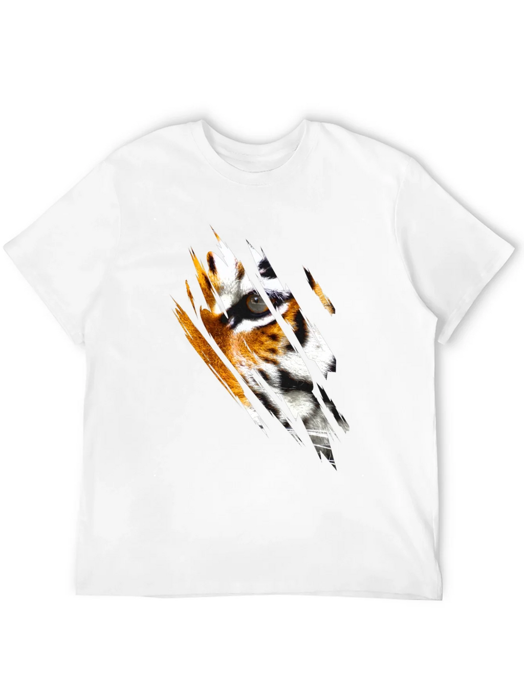 Tiger Eye Graphic Black T-Shirt product image 11