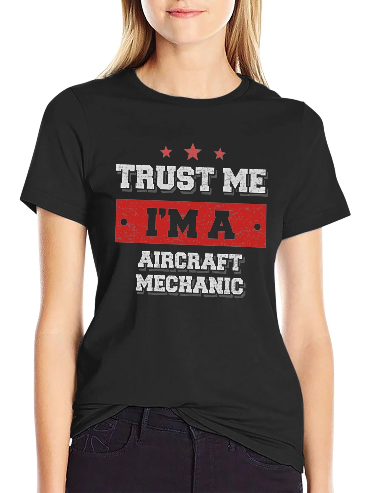 Trust Me Im An Aircraft Mechanic T-Shirt product image 2