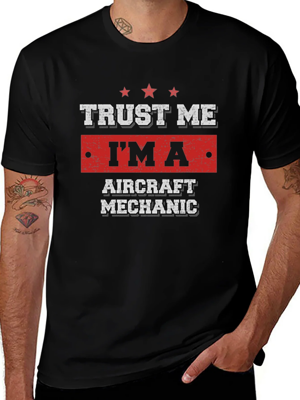 Trust Me Im An Aircraft Mechanic T-Shirt product image 1