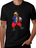 Accordion Player Graphic Tee - Black product image 1