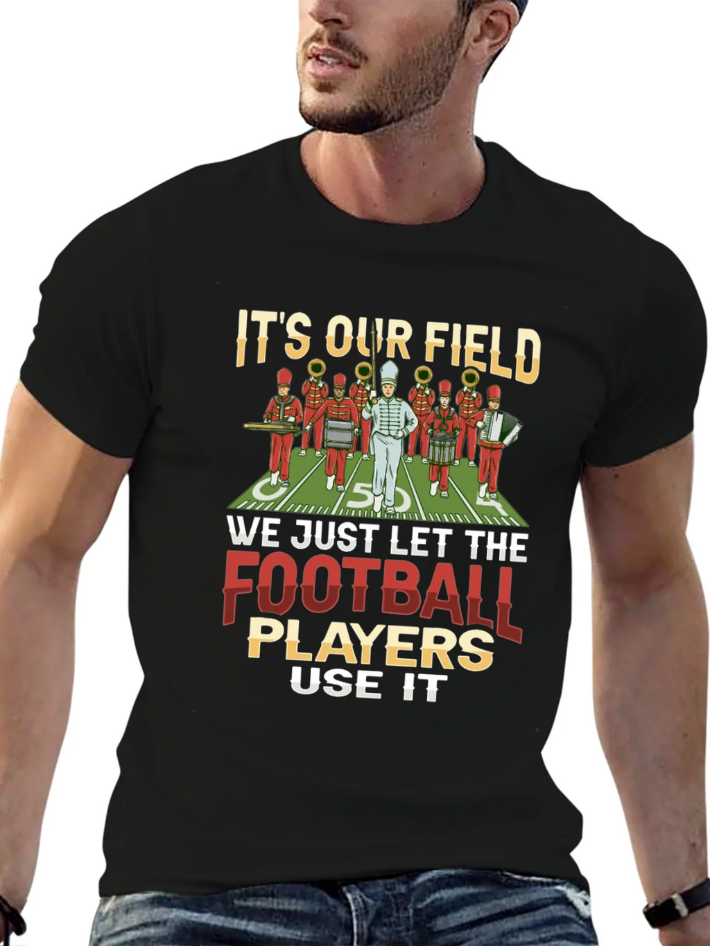 Marching Band T-Shirt: Its Our Field! product image 6