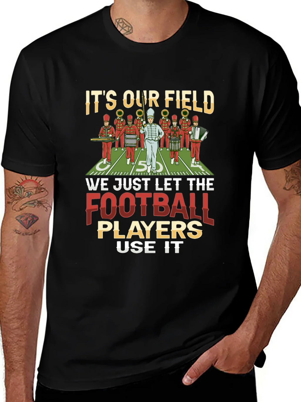 Marching Band T-Shirt: Its Our Field! product image 1