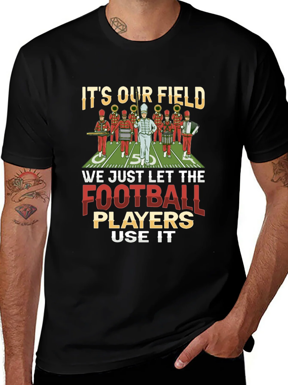 Marching Band T-Shirt: Its Our Field! product image 1