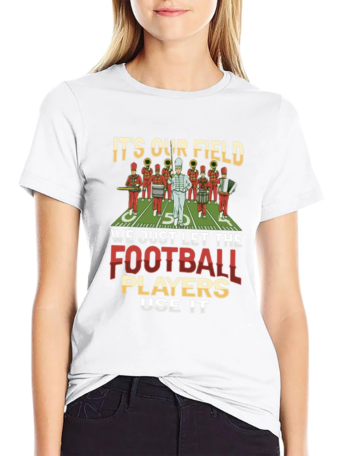 Marching Band T-Shirt: Its Our Field! product image 8