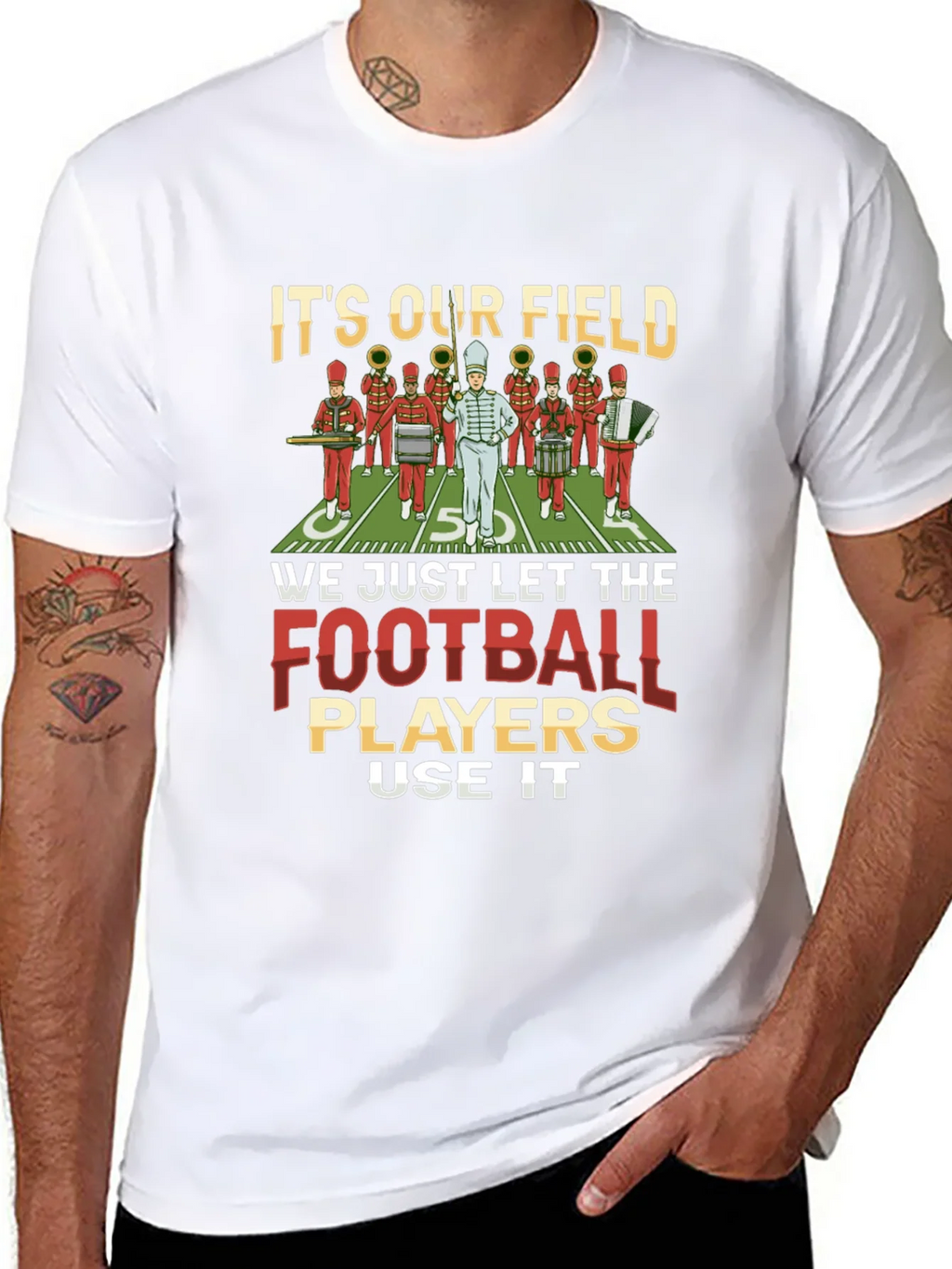 Marching Band T-Shirt: Its Our Field! product image 7
