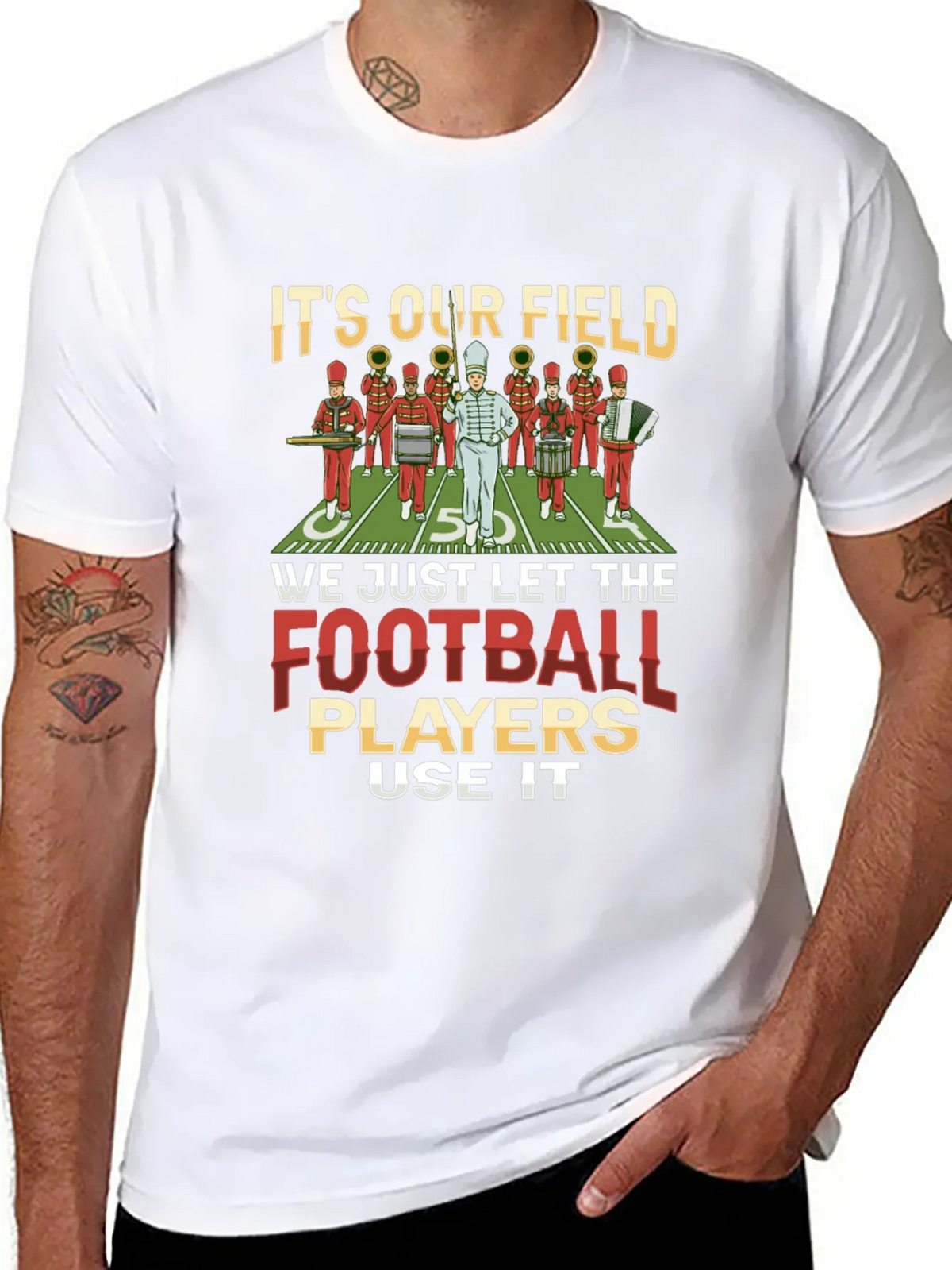Marching Band T-Shirt: Its Our Field! product image 7