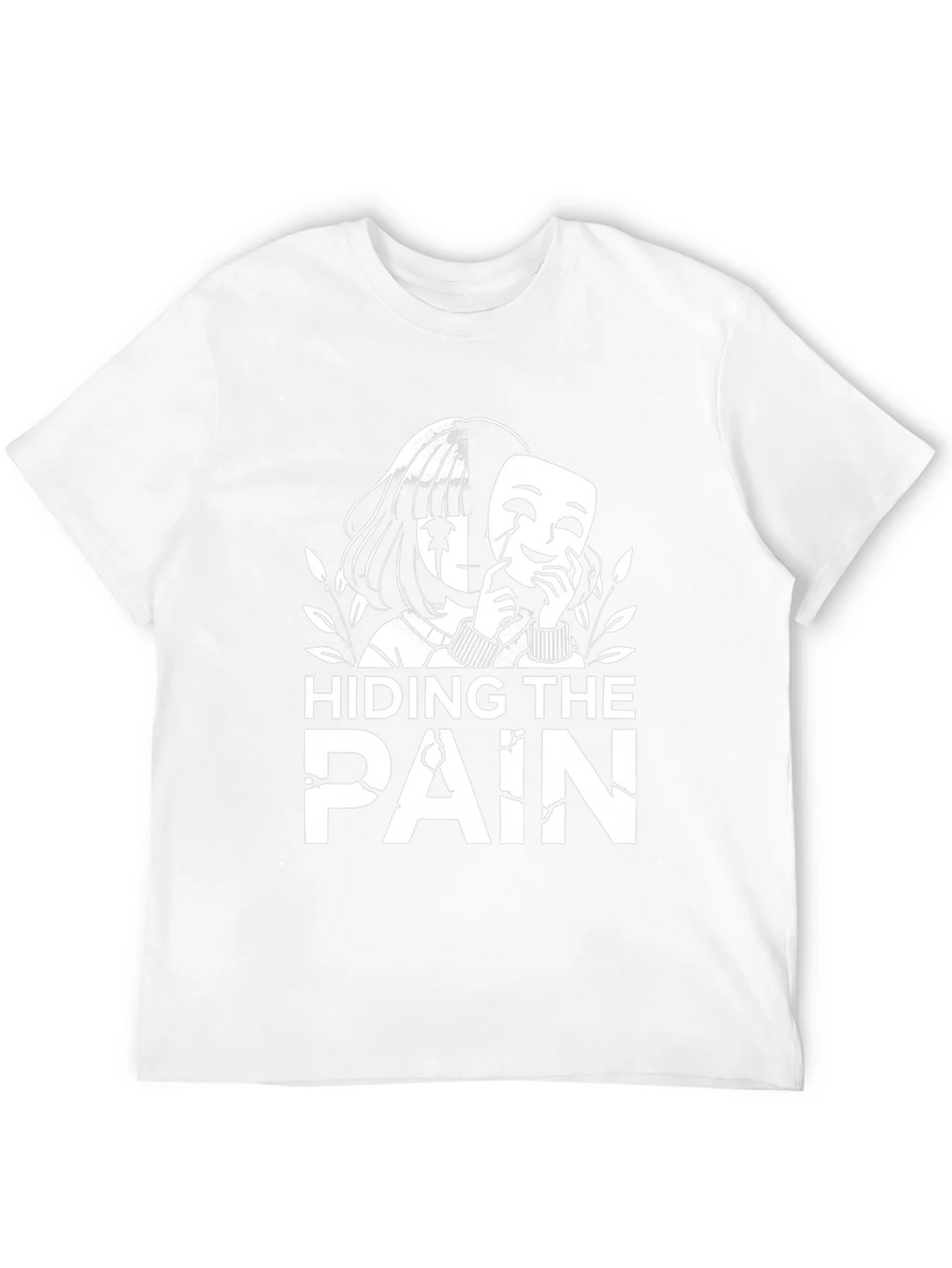 Hiding the Pain Graphic Tee product image 11