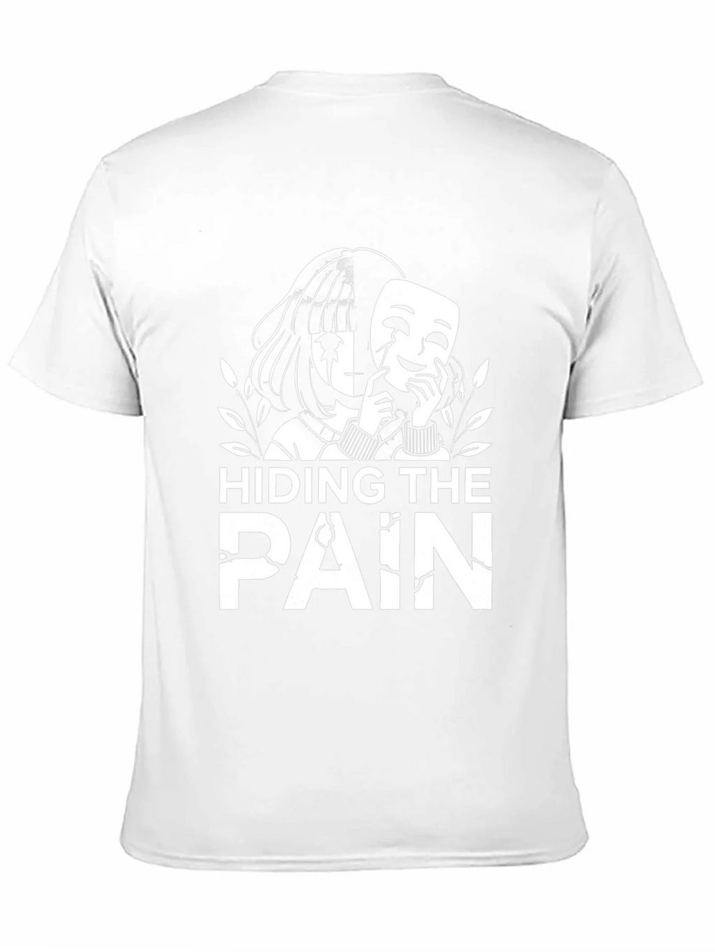 Hiding the Pain Graphic Tee product image 10