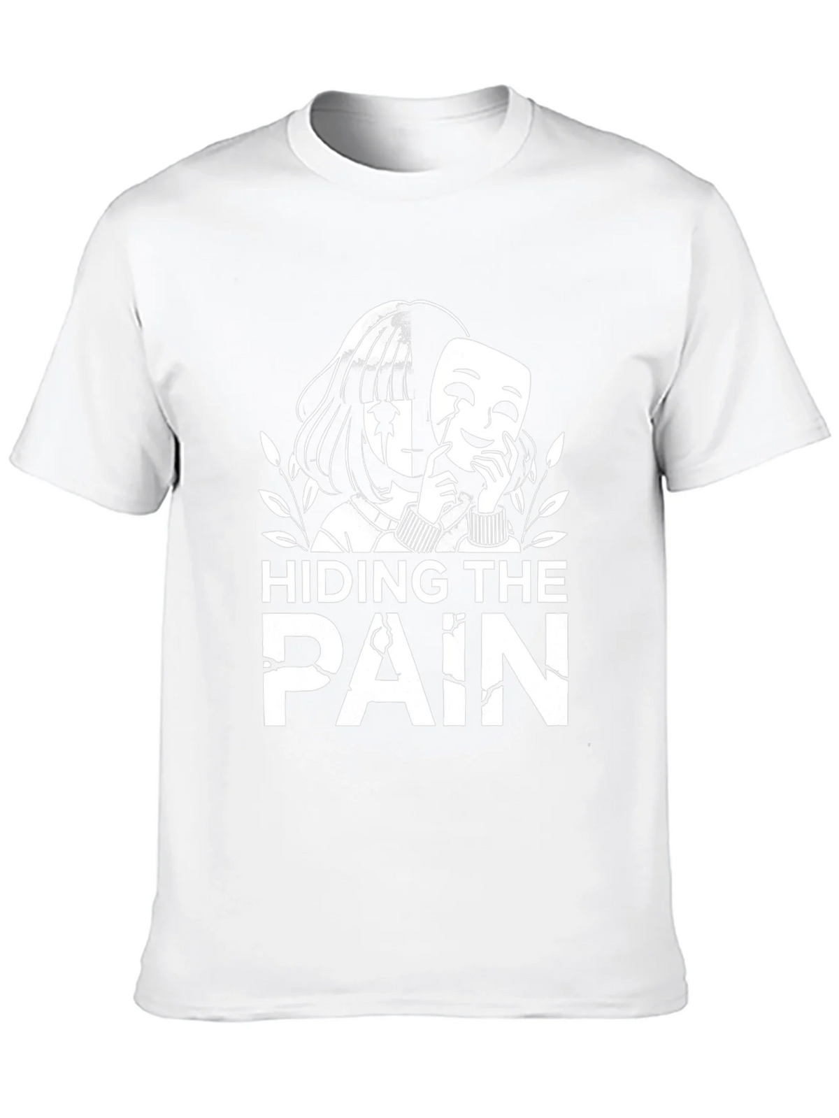 Hiding the Pain Graphic Tee product image 9