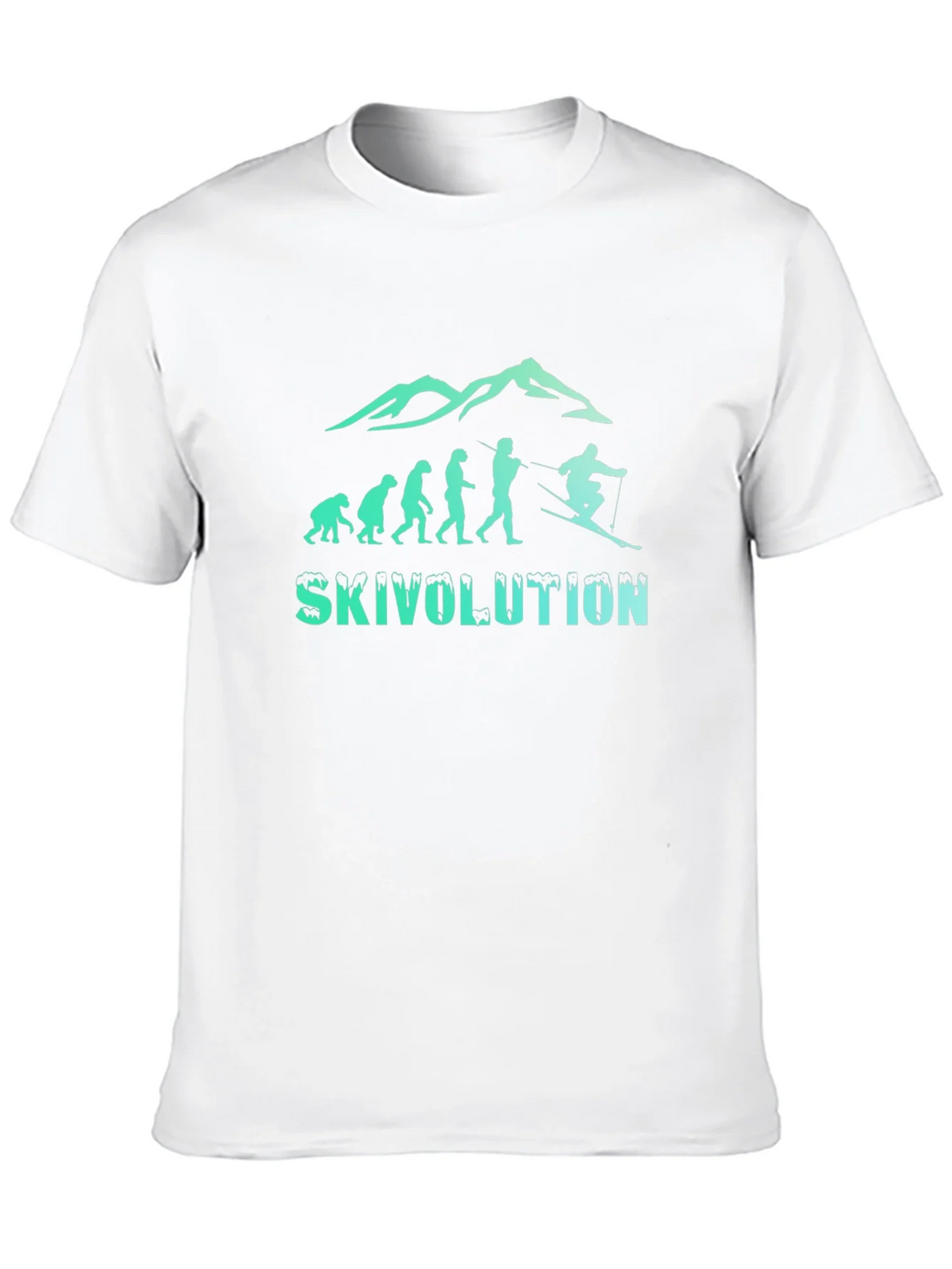 Skivolution Evolution Skiing T-Shirt product image 9