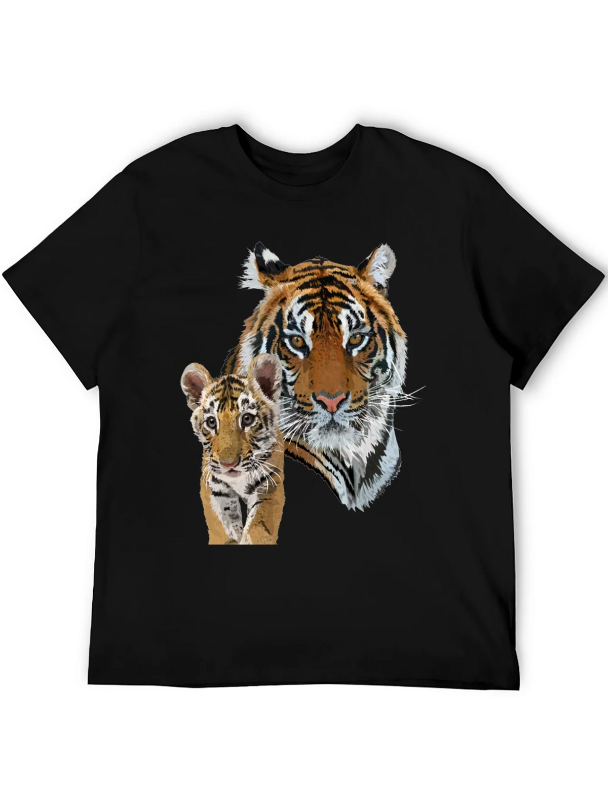 Tiger Cub Graphic Black T-Shirt product image 5