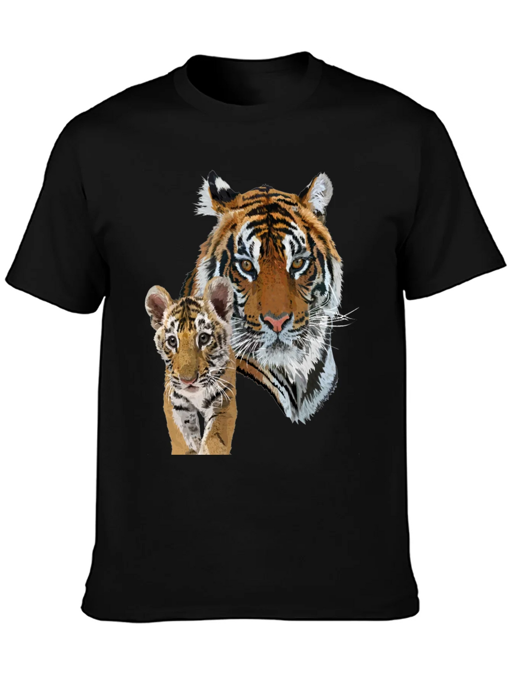 Tiger Cub Graphic Black T-Shirt product image 3