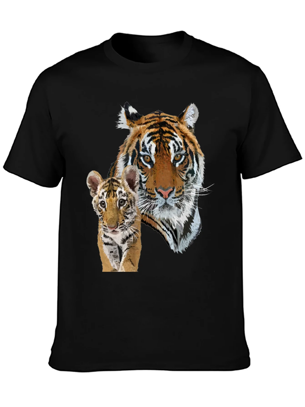 Tiger Cub Graphic Black T-Shirt product image 3