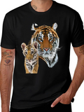 Tiger Cub Graphic Black T-Shirt product image 1