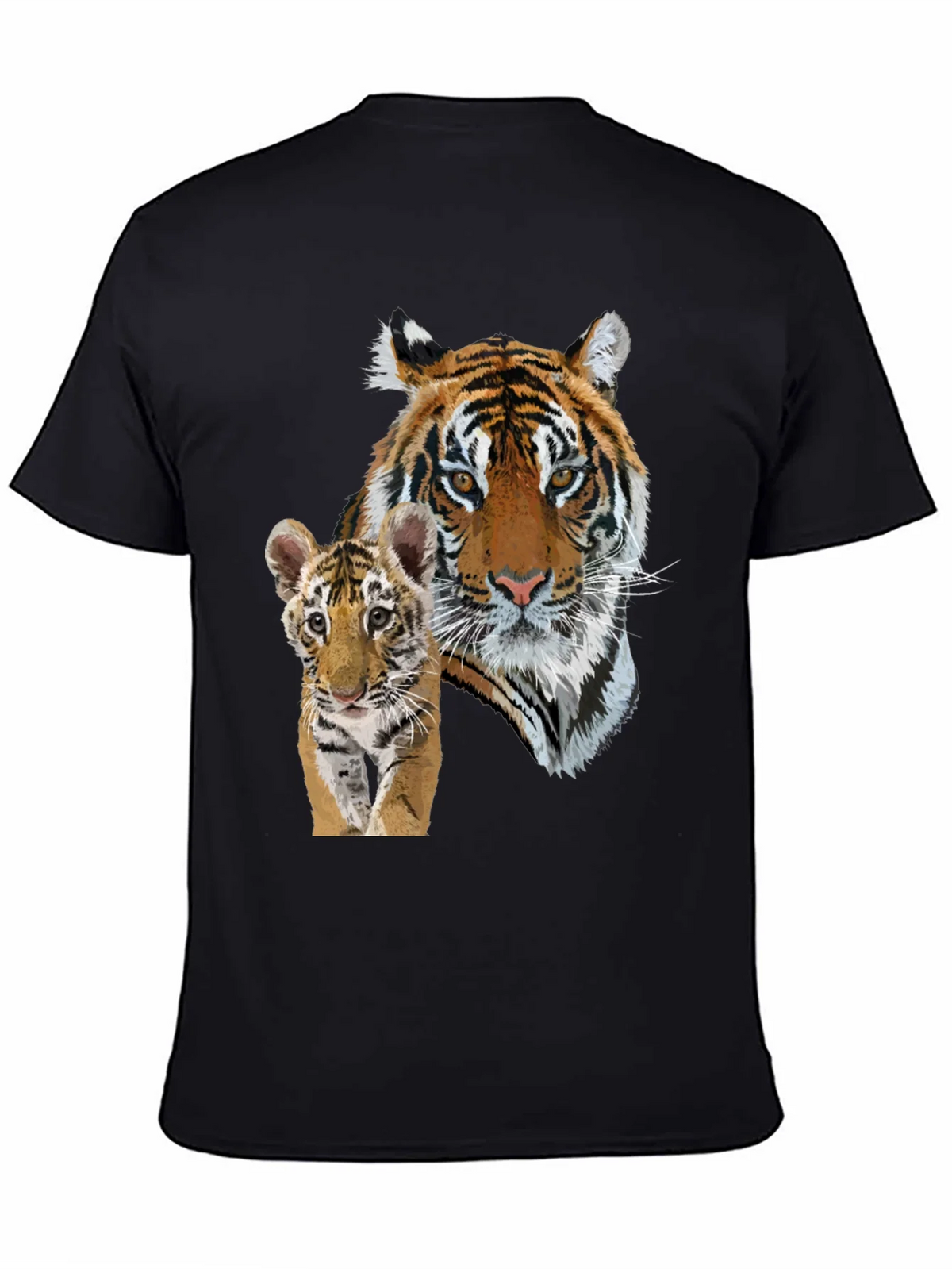 Tiger Cub Graphic Black T-Shirt product image 4