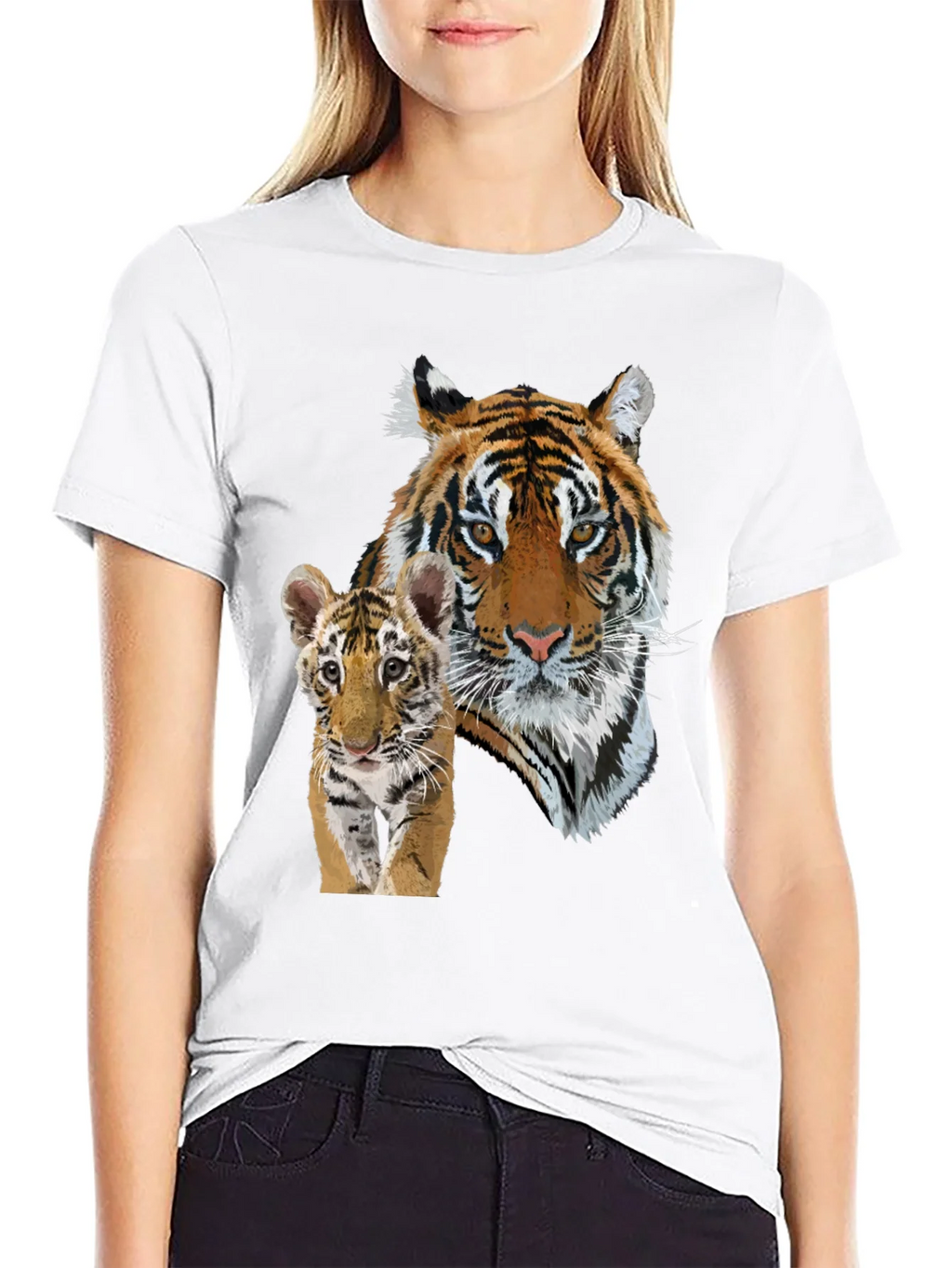 Tiger Cub Graphic Black T-Shirt product image 8