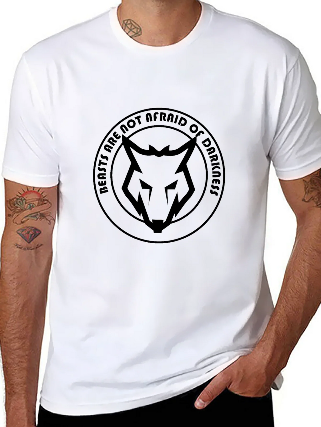 Beasts Are Not Afraid Graphic Tee product image 4