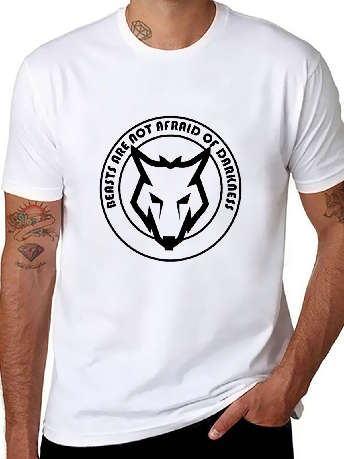 Beasts Are Not Afraid Graphic Tee product image 4