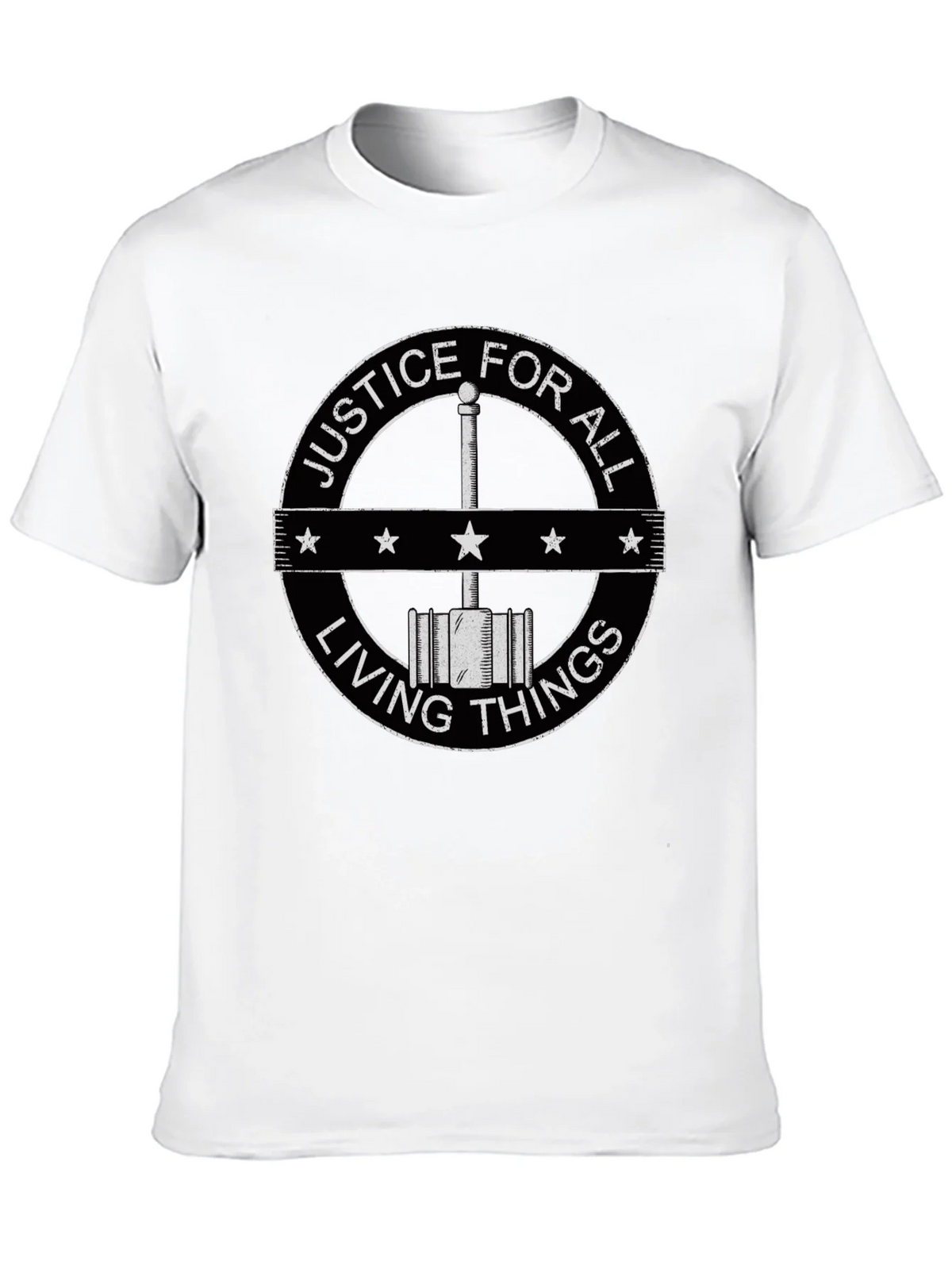 Justice for All Living Things Graphic T-Shirt product image 9