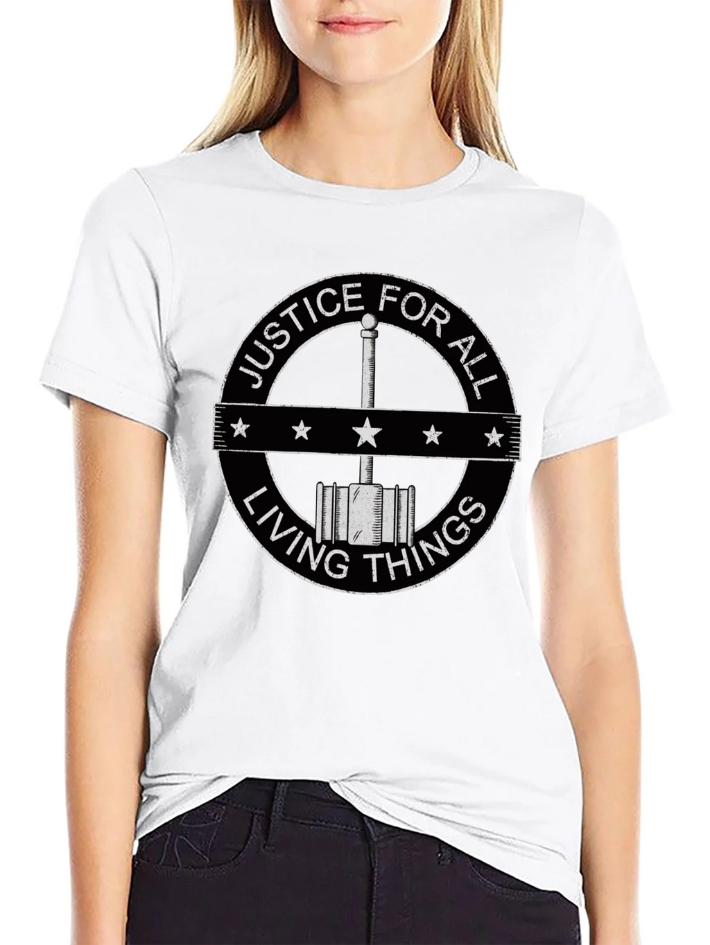 Justice for All Living Things Graphic T-Shirt product image 8