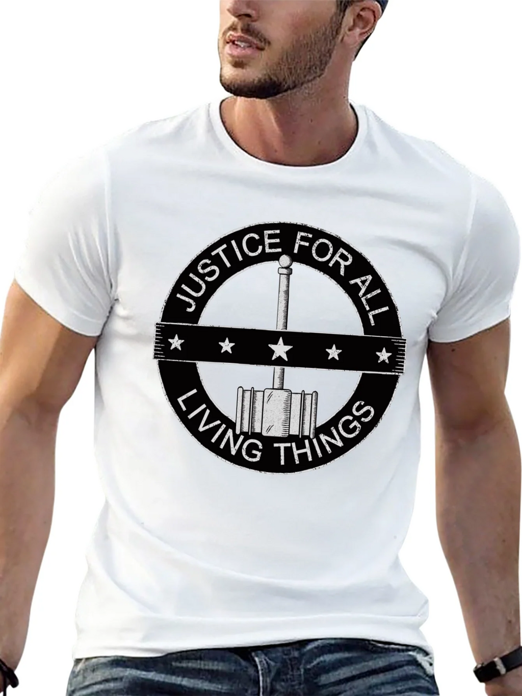 Justice for All Living Things Graphic T-Shirt product image 12