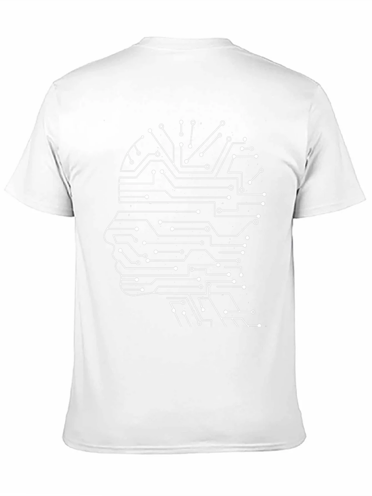 Tech Head T-Shirt - Circuit Mind Design product image 6