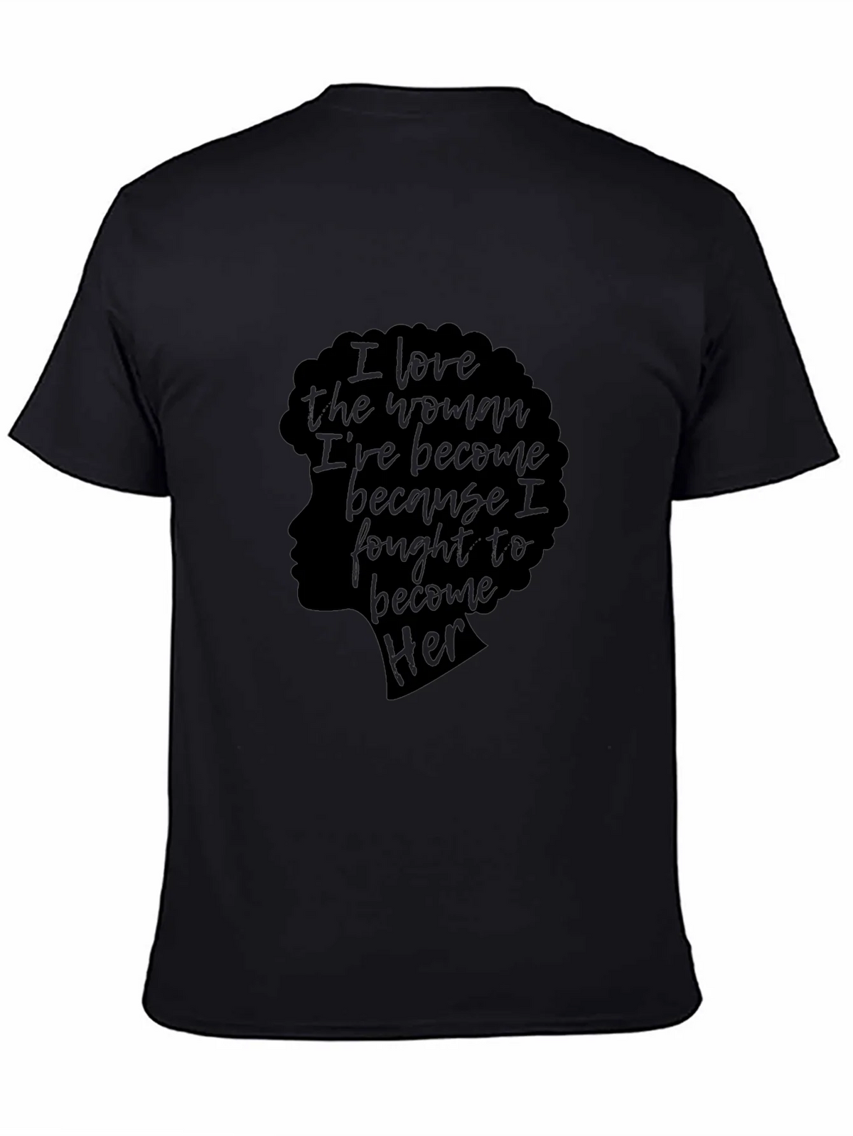 Empowered Woman Black T-Shirt product image 3