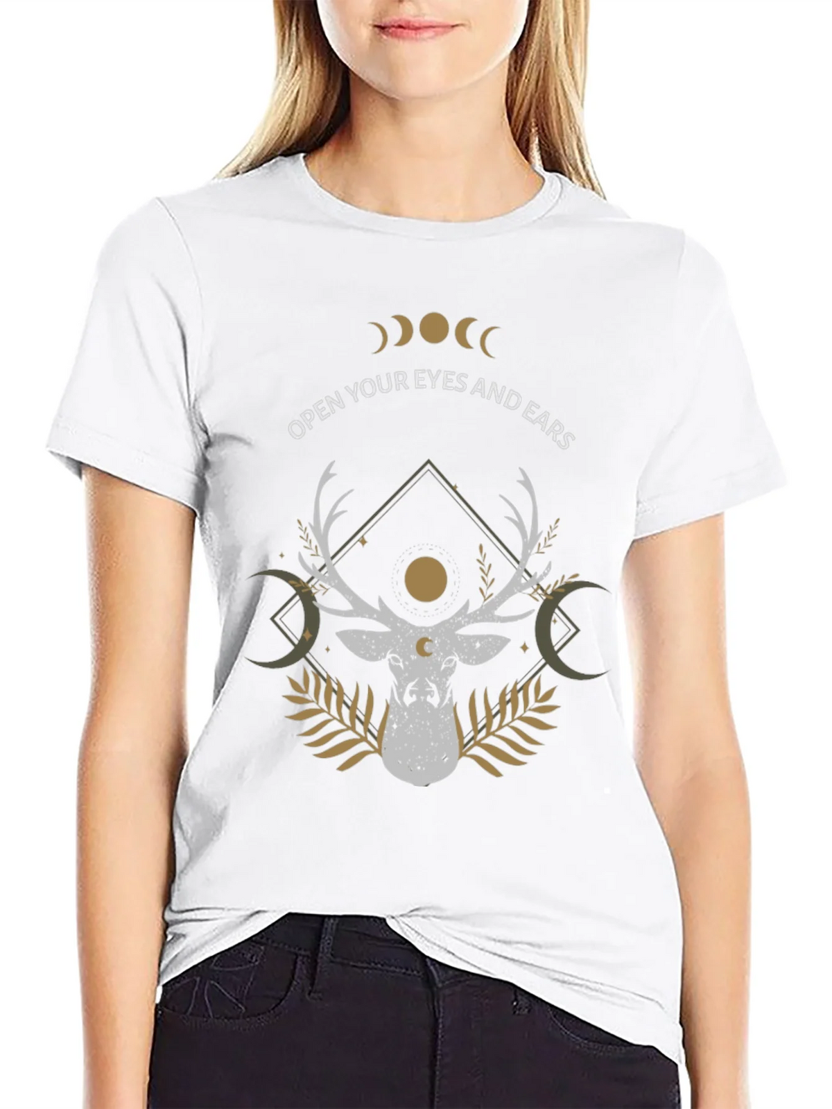 Mystic Stag Graphic Tee - Open Your Eyes product image 8