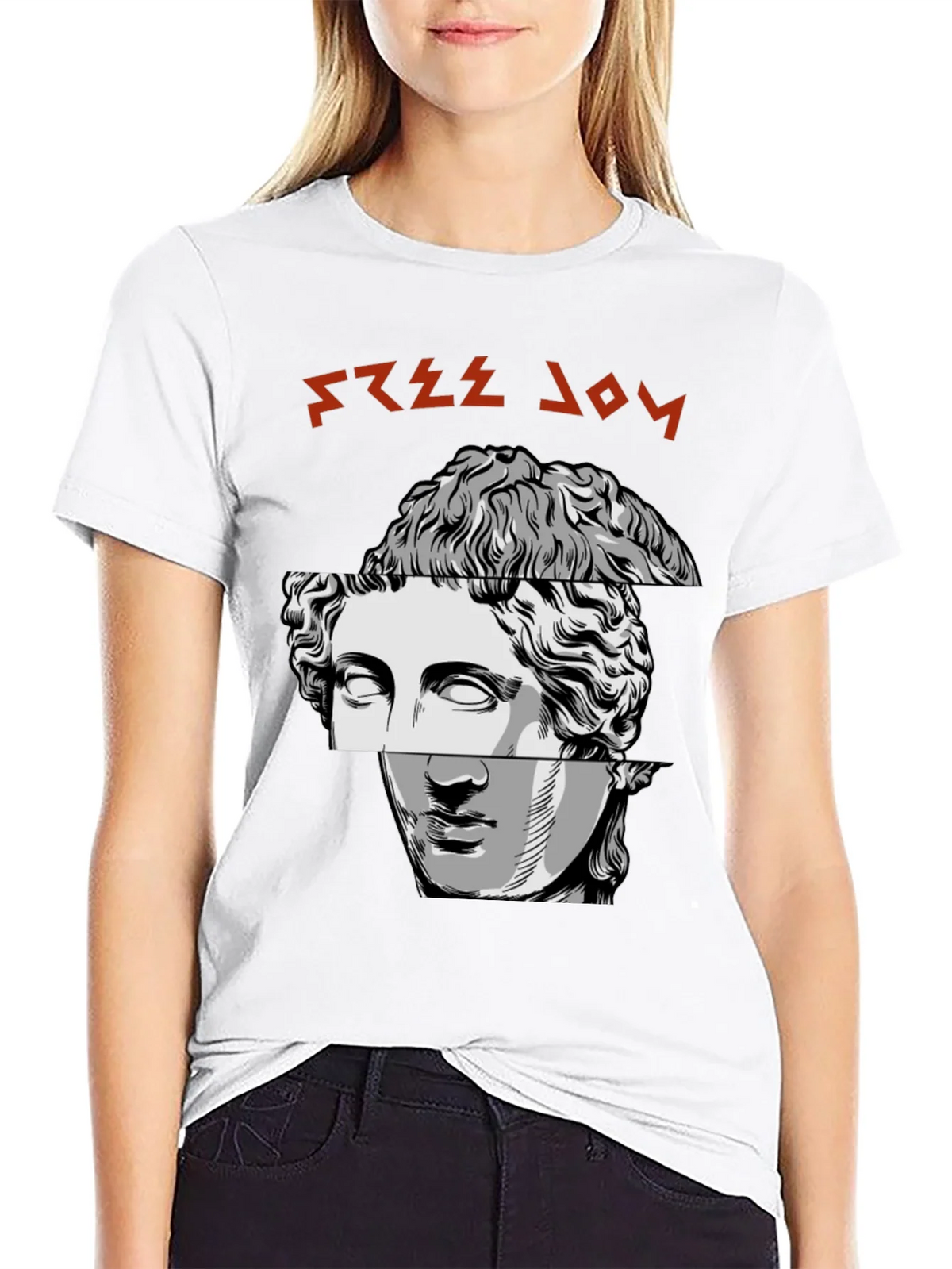 Modern Art Tee - Greek Bust Design product image 8