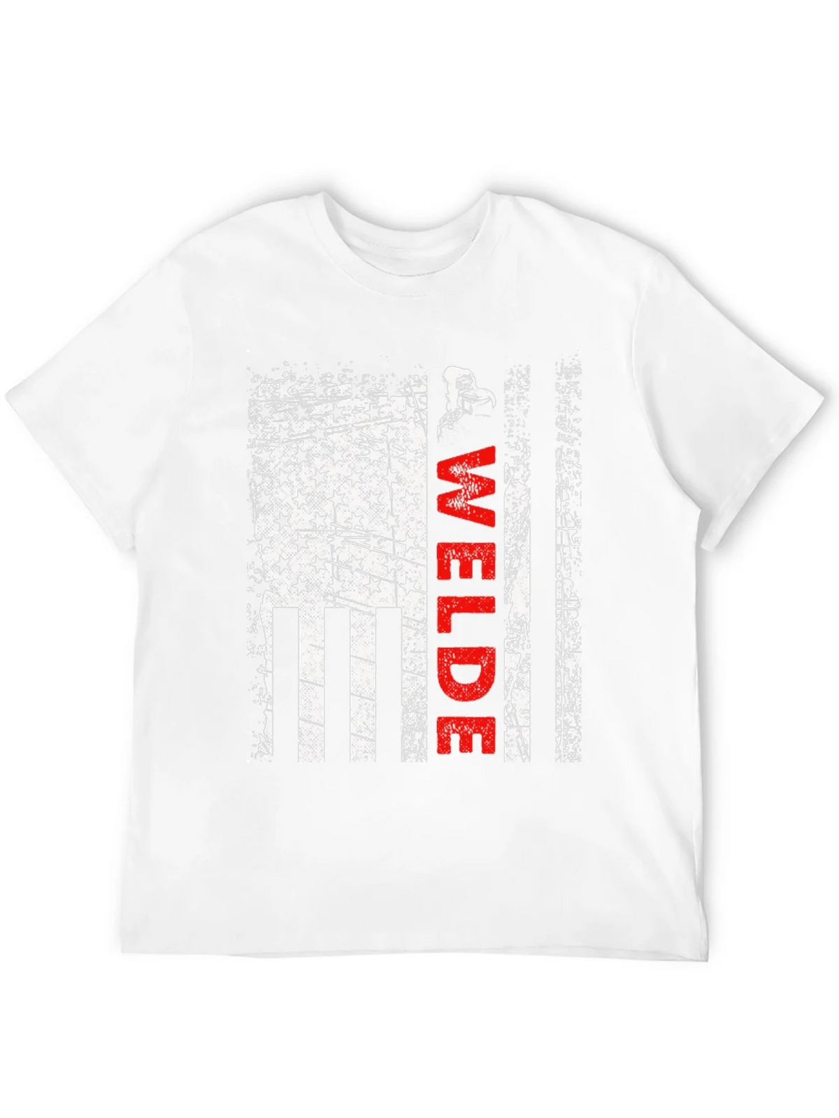 Welder American Flag T-Shirt Patriotic Welding Tee product image 5