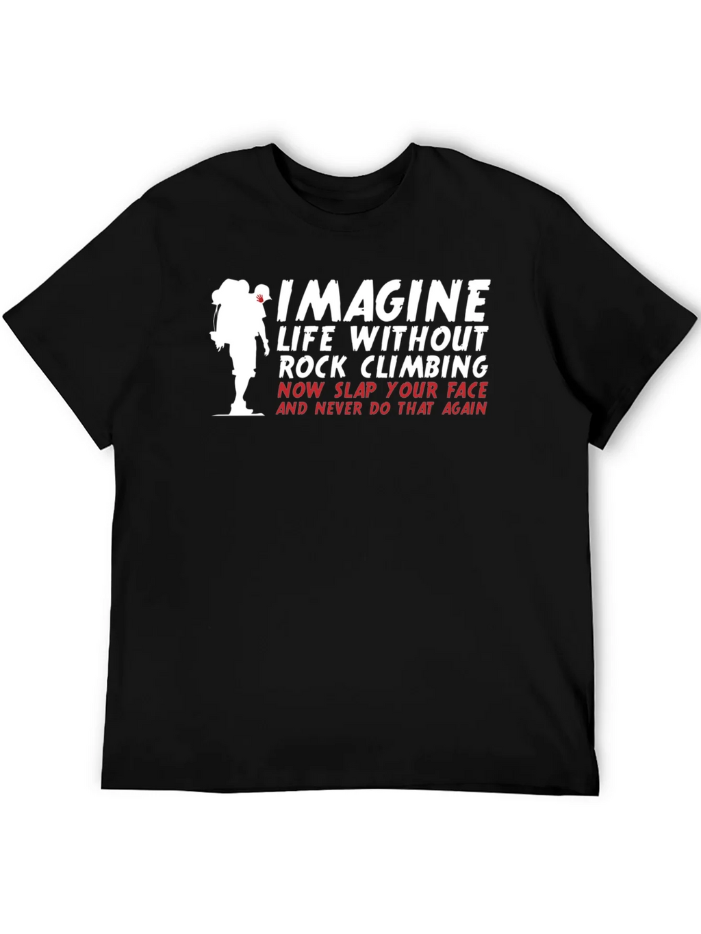 Imagine Rock Climbing T-Shirt product image 5
