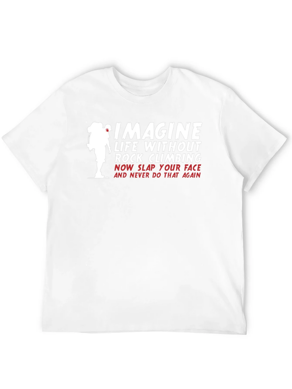 Imagine Rock Climbing T-Shirt product image 11