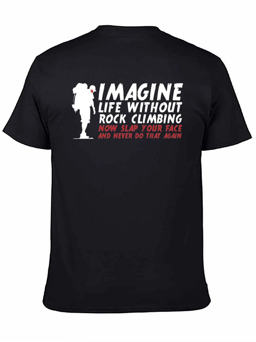 Imagine Rock Climbing T-Shirt product image 4