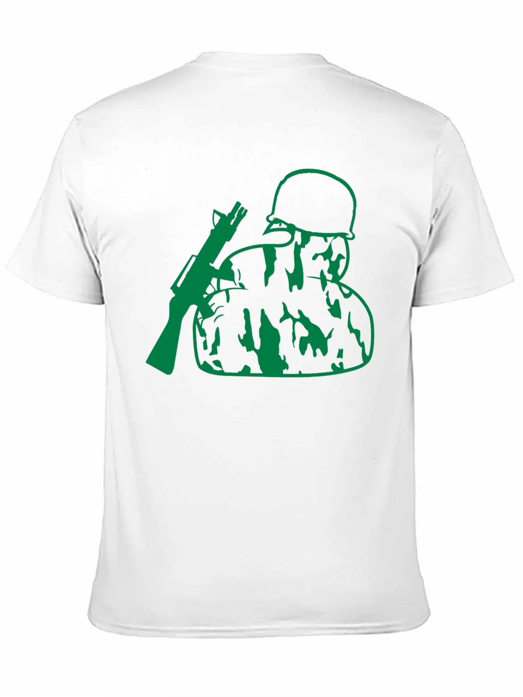 Green Soldier Graphic Black T-Shirt product image 7