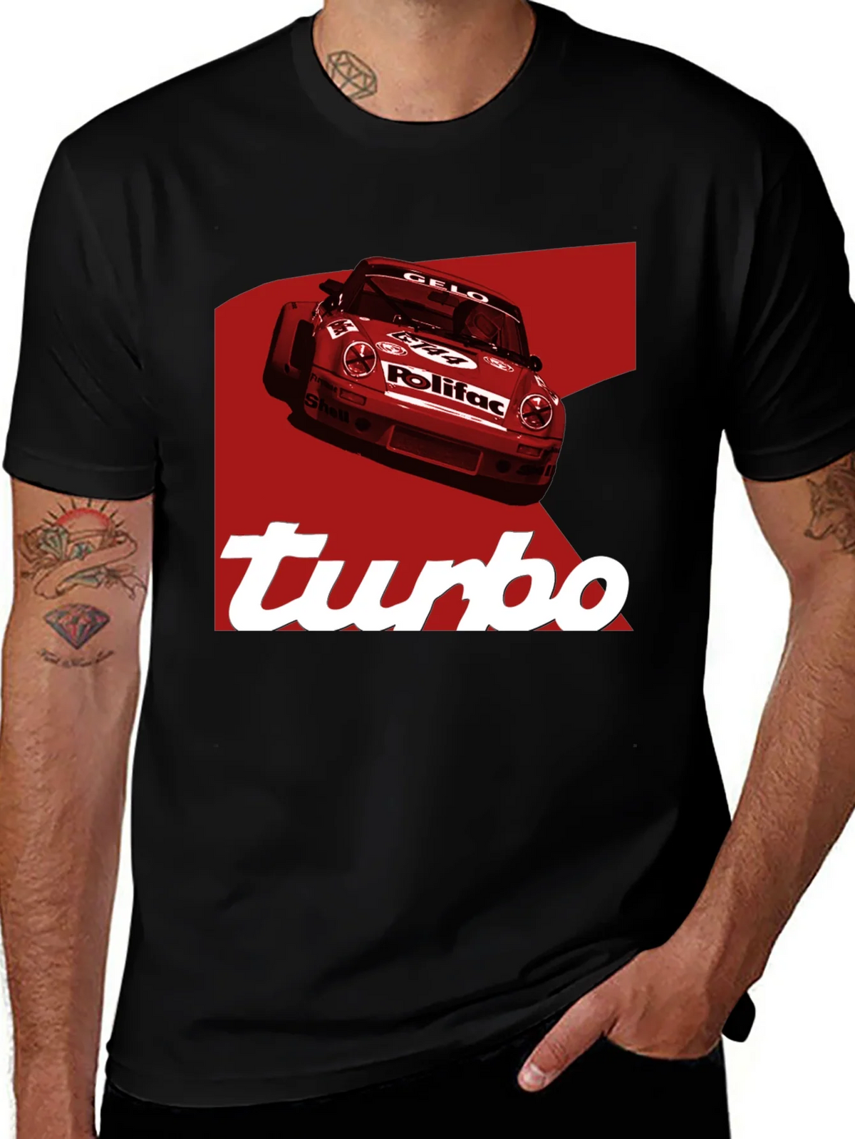 Turbo Car Graphic Tee - Black product image 1
