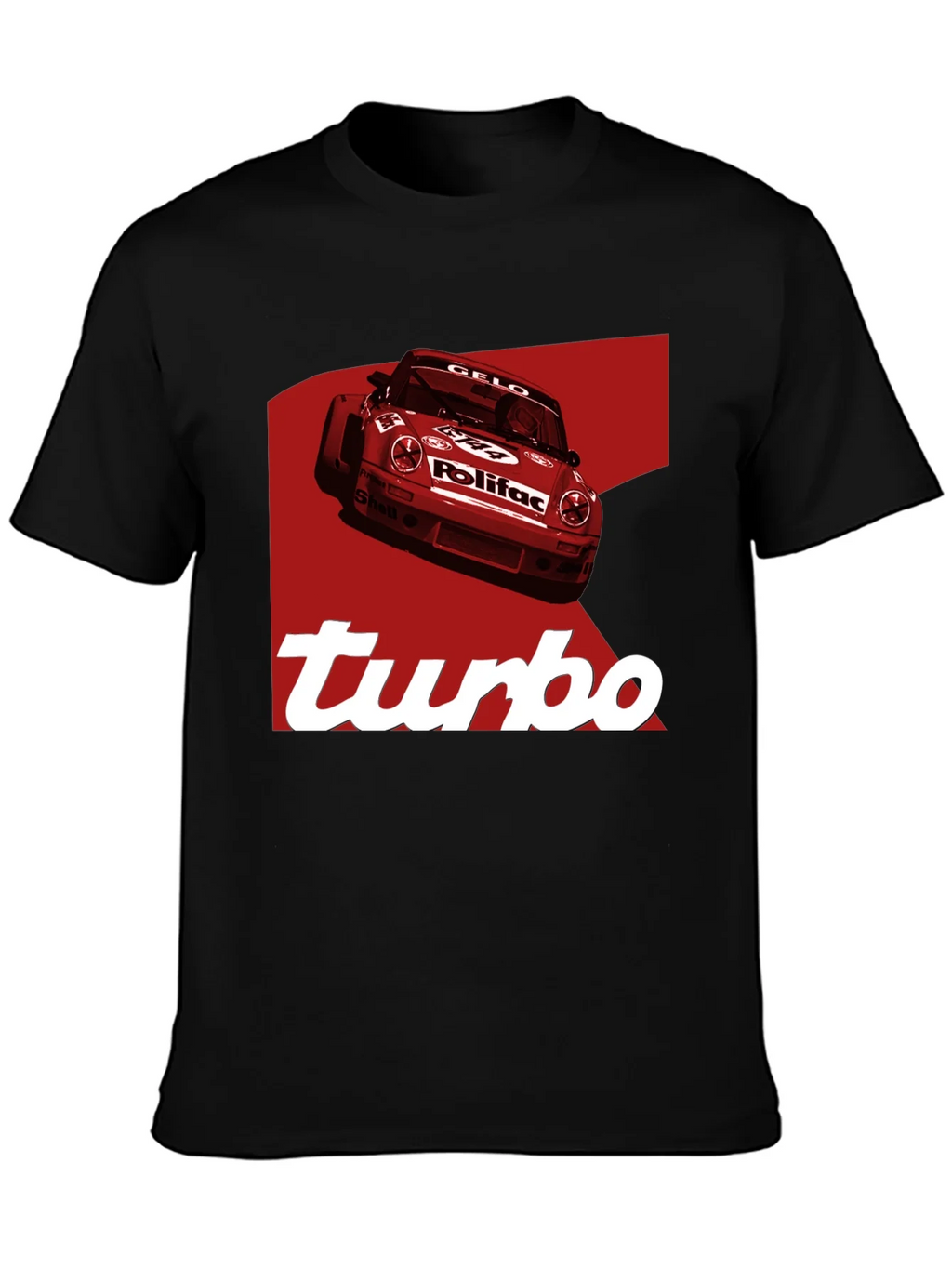 Turbo Car Graphic Tee - Black product image 3