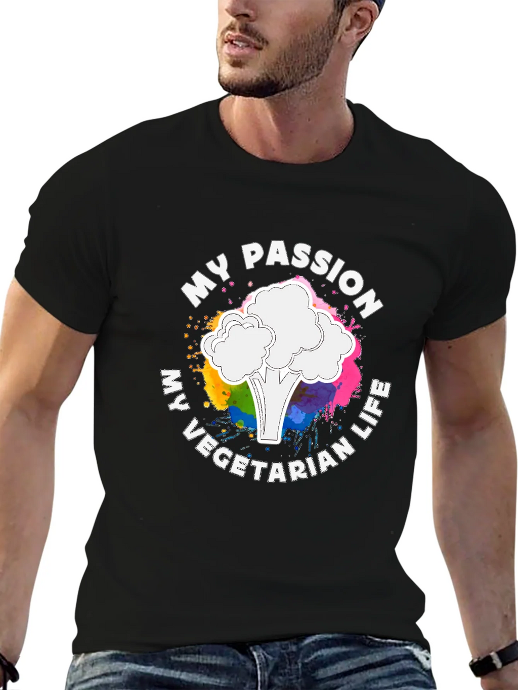 My Passion Vegetarian Life T-Shirt product image 6