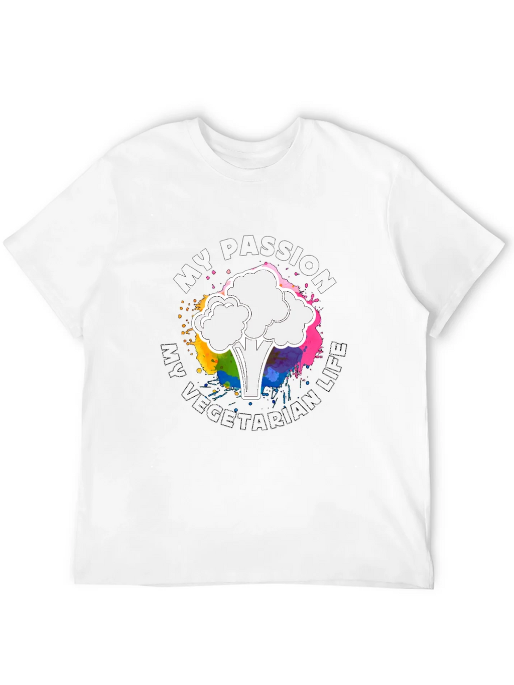My Passion Vegetarian Life T-Shirt product image 10