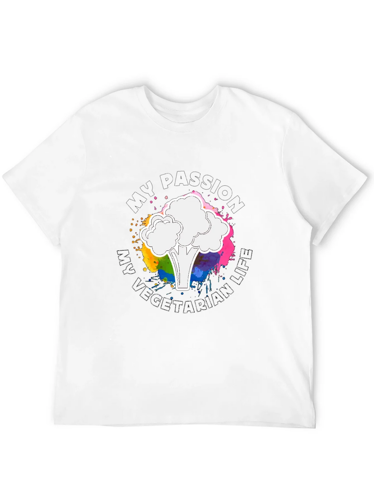 My Passion Vegetarian Life T-Shirt product image 10