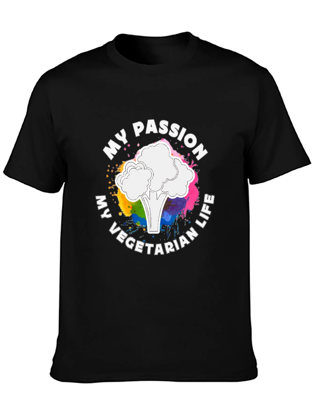 My Passion Vegetarian Life T-Shirt product image 3