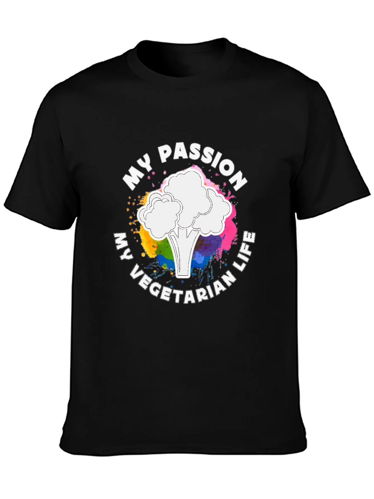 My Passion Vegetarian Life T-Shirt product image 3