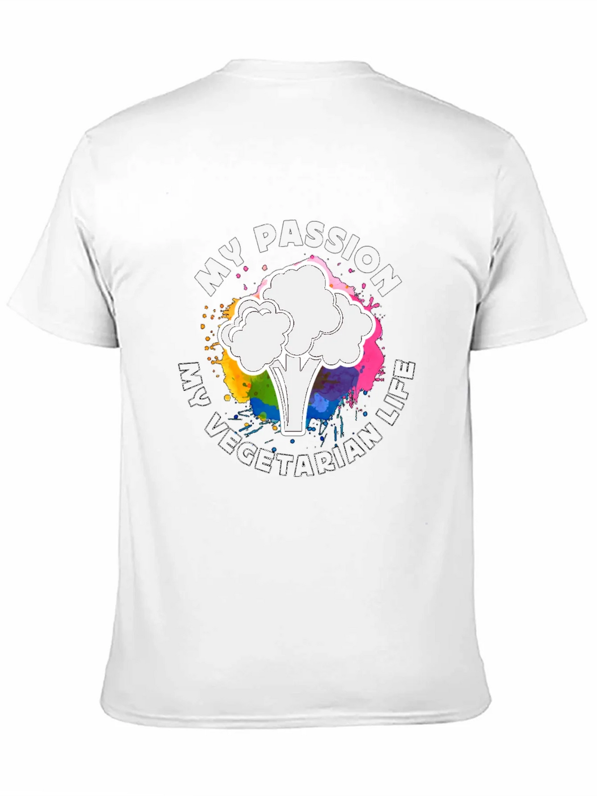 My Passion Vegetarian Life T-Shirt product image 9